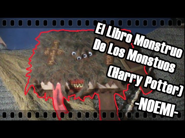Mini Libro Monstruo de los Monstruos. Harry Potter | Noemi ϟ
