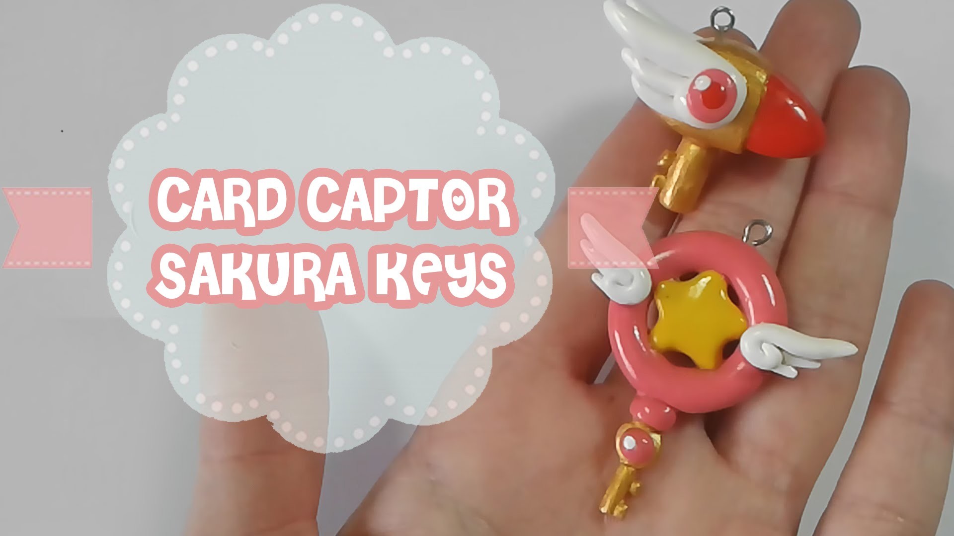Card Captor Sakura Keys Polymer Tutorial | Fimo | Porcelana | Plastilina