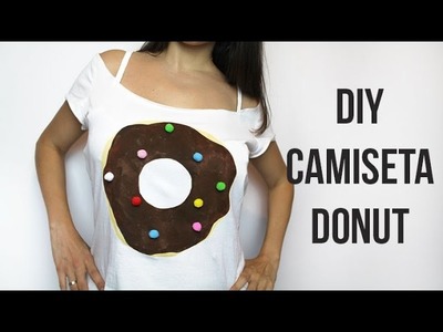 DIY Camiseta Donut | Personaliza una camiseta básica