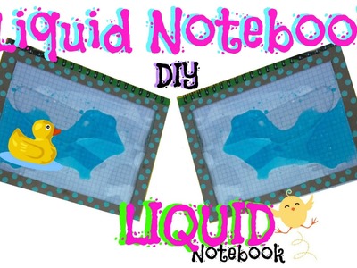 DIY | CUADERNO LIQUIDO- Liquid Notebook ✄Papercraftiin