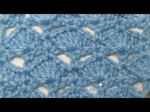 Crochet Punto fantasía #10 paso a paso