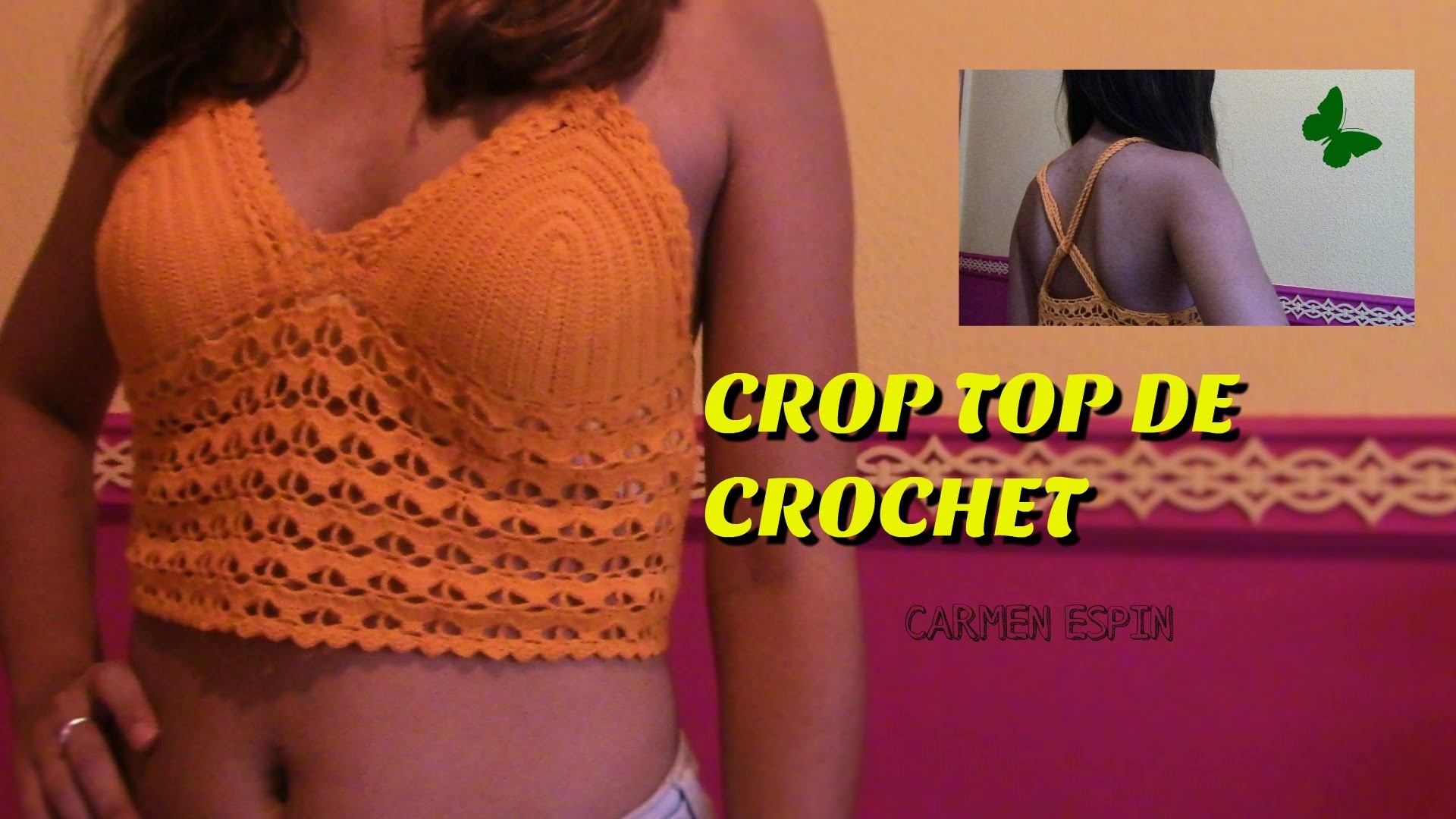 CROP TOP DE CROCHET: DIY