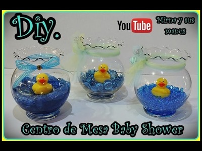Diy Centro de Mesa Baby Shower   Mirna y sus manus. Diy Baby shower centerpiece