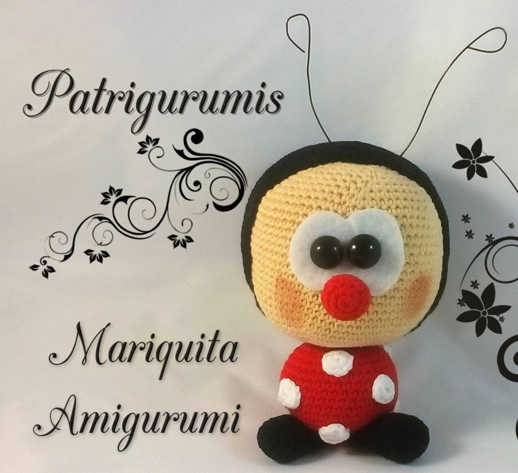 DIY Mariquita amigurumi en ganchillo - Crochet