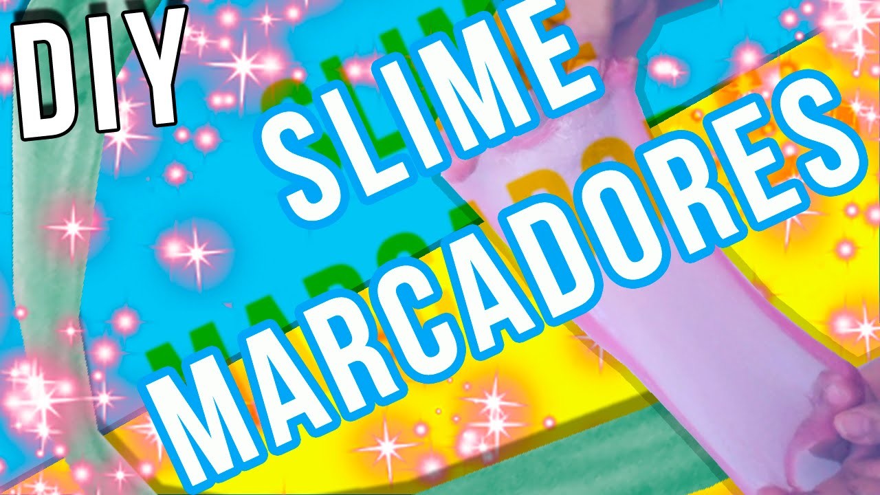 DIY | SLIME DE MARCADORES |  SLIME SIN BORÁX