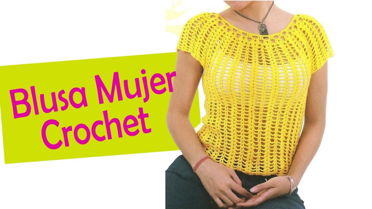 Blusa Para Mujer tejidas a crochet