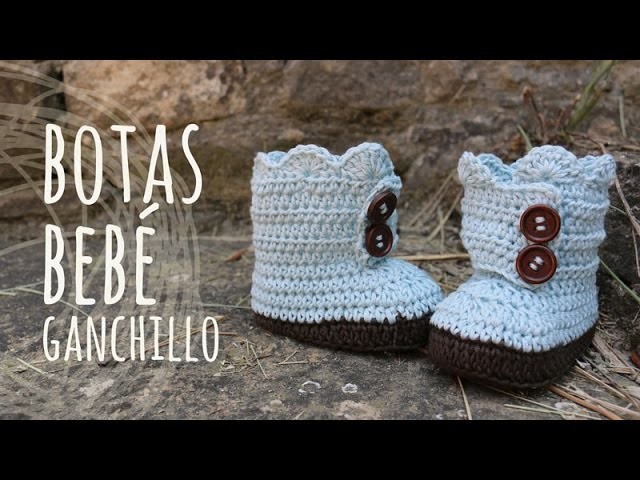 Tutorial Botas Bebé Ganchillo | Crochet