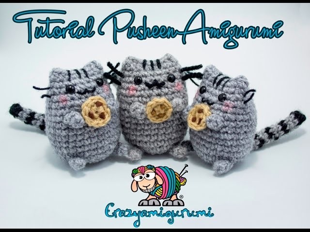Tutorial Pusheen crochet Amigurumi