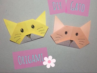 Diy - Gato de papel fácil (Origami)
