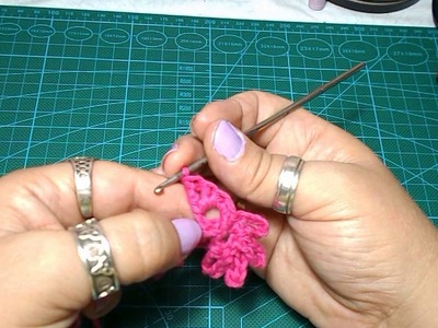 -TUTORIAL- FLOR A CROCHET O GANCHILLO 2. -Tutorial - FLOWER TO CROCHET OR CROCHET 2