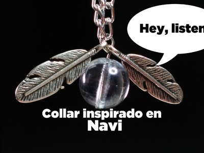 Collar inspirado en Navi de "The Legend of Zelda" (Eng subs) DIY easy.