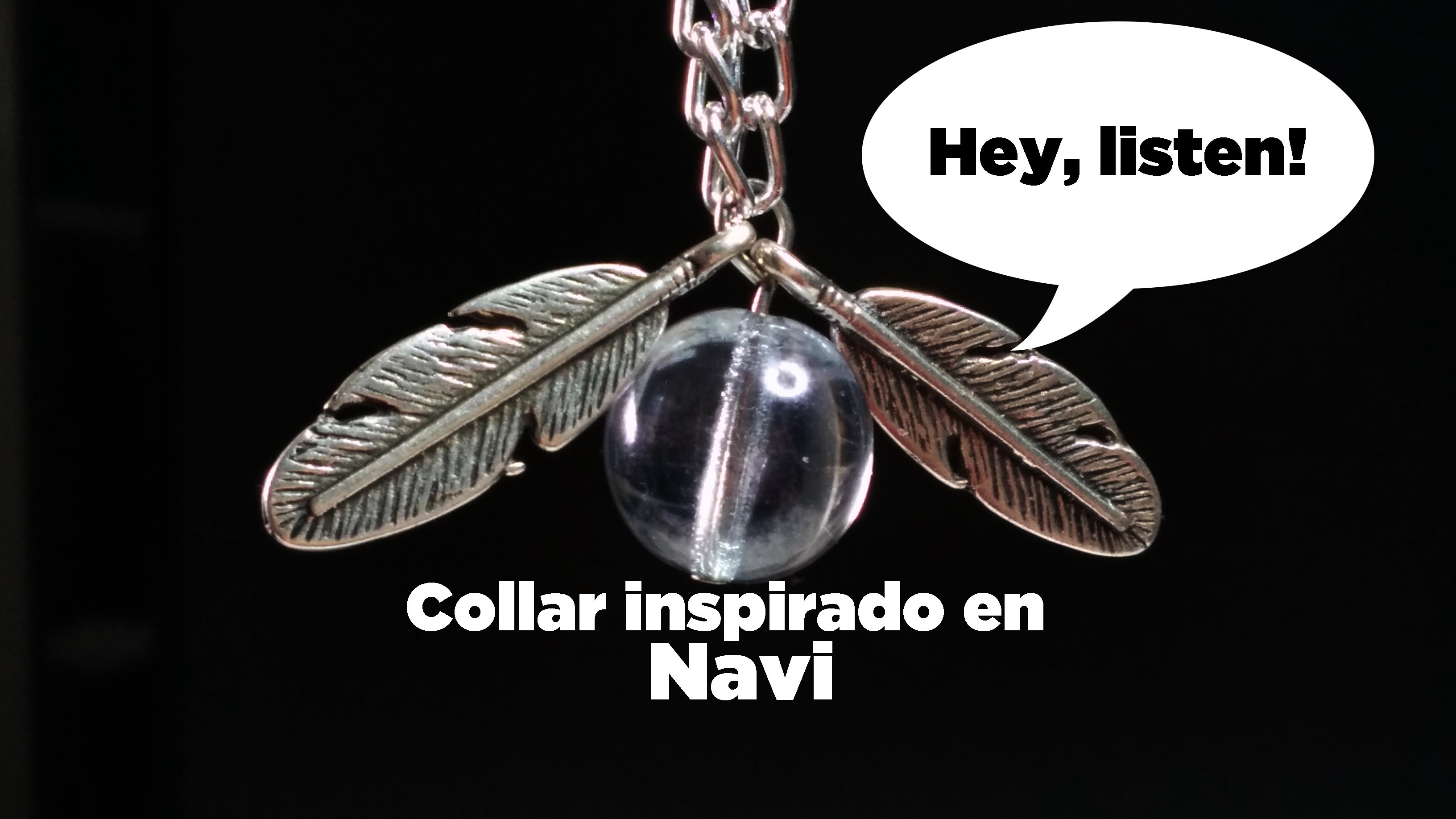 Collar inspirado en Navi de "The Legend of Zelda" (Eng subs) DIY easy.