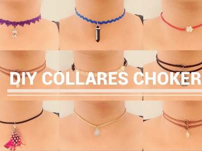 DIY GARGANTILLAS CHOKER. Rebeca Santos