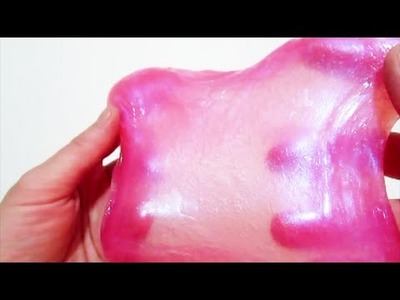 Como hacer Slime Perlado Rosa DIY