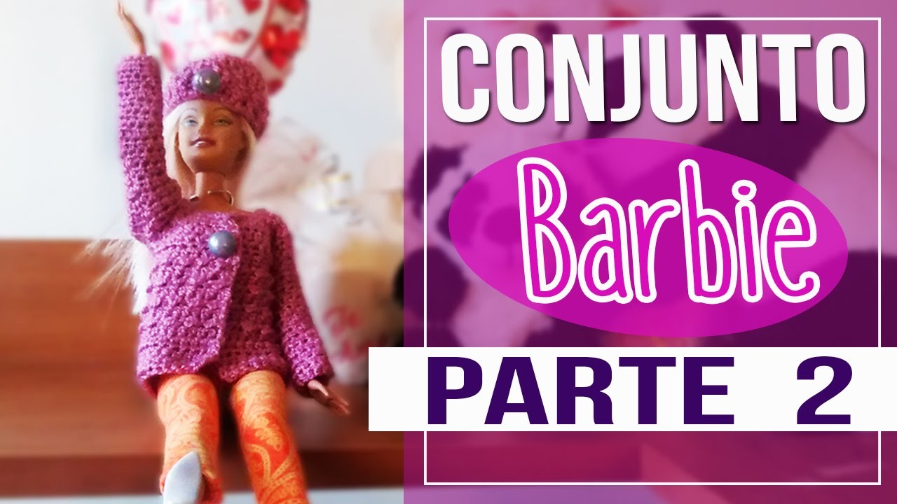 Gorro en Crochet para Barbie - Conjunto para Barbie parte 2
