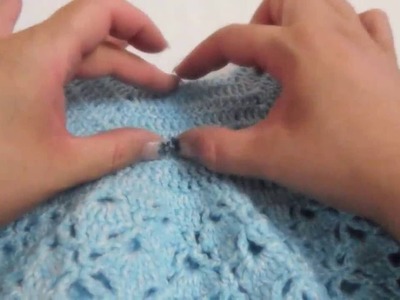 Vestido niña a crochet (version diestro)