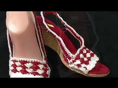 Zapatos tejidos Sandalias tejidas Crochet