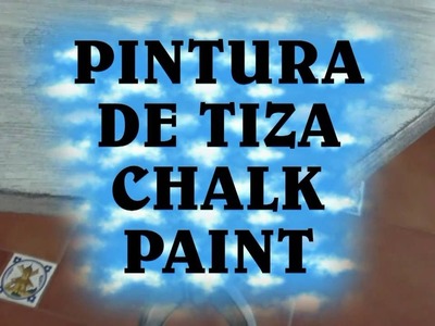 Como Hacer Pintura De Tiza, Chalk Paint Casera - HOW TO MAKE CHALK PAINT