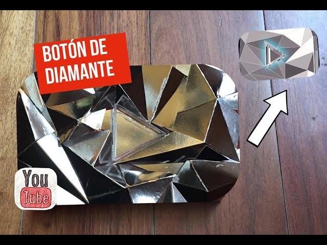 DIY BOTÓN DE DIAMANTE