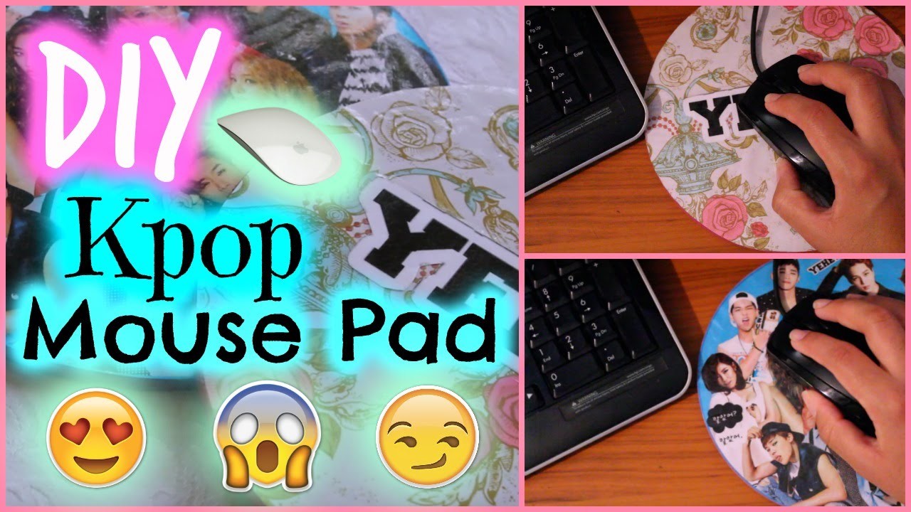 DIY | KPOP Mouse Pad | Kpop Crafts