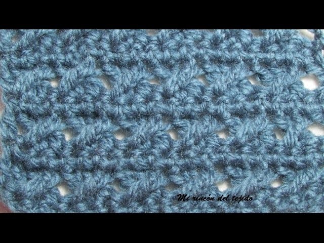 Varetas Cruzadas a crochet #12 paso a paso