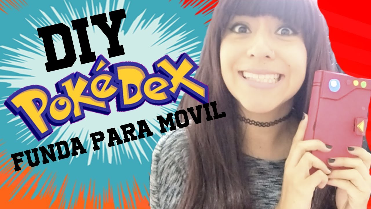 #Juebabies | DIY PokéDex Funda para celular de foami (Pokémon Go)