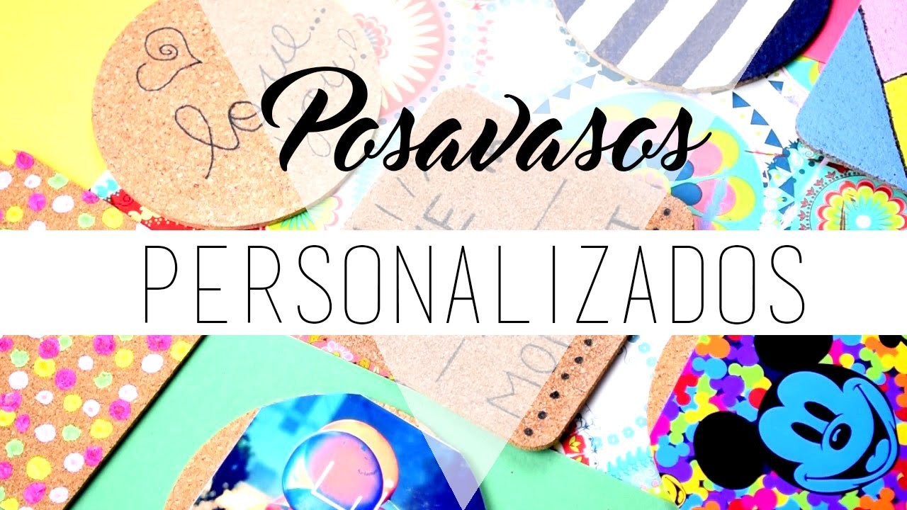 Posavasos personalizados ♡ DIY ❀ Manualidades || Likesely