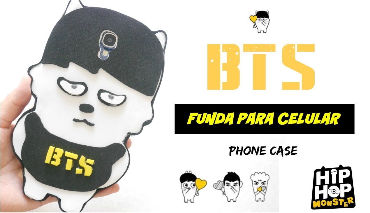 DIY K-POP : BTS Funda para celular