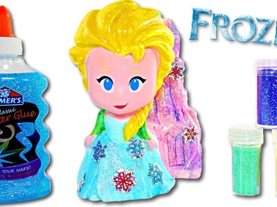 Disney Frozen Diseña a Tu Propia Vinyl Elsa Manualidades DIY Divertidas Para Niños con Amy Jo