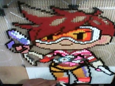 Hama bead Tracer (overwatch)