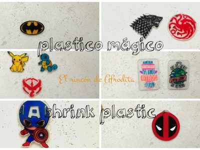 Plástico Mágico. Shrink Plastic - DIY