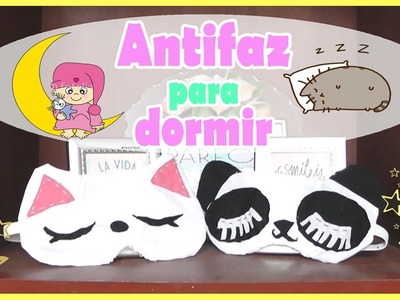 Antifaz para dormir. sleep mask! ♥ DIY