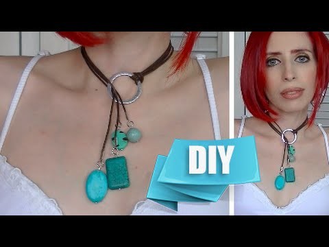Como Hacer un Collar Lariat - DIY Fácil