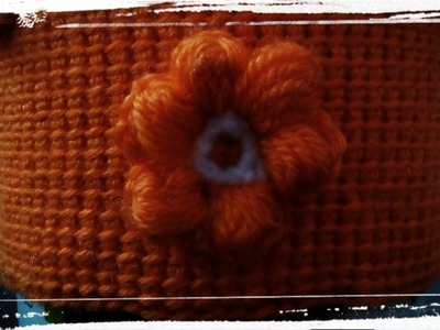 Como hacer una flor tipo puff de ganchillo o crochet