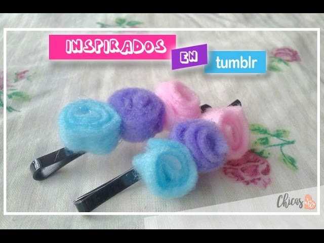 DIY: accesorios para el cabello inspirados en Tumblr 2016 -  Super fácil
