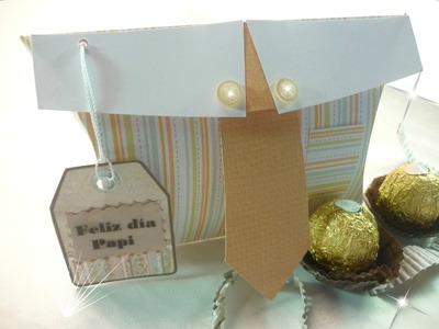 Manualidades: EMPAQUE para REGALO Día del Padre DIY ♥ Sor Amparo Arredondo R.