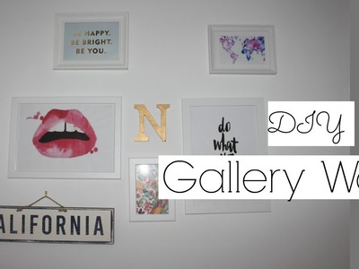 DIY Tumblr Wall Art! Cheap & Easy Room Decor || Natalia Lopez