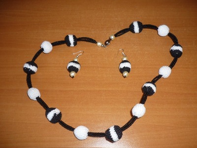 Collares tejidos crochet mostacillas