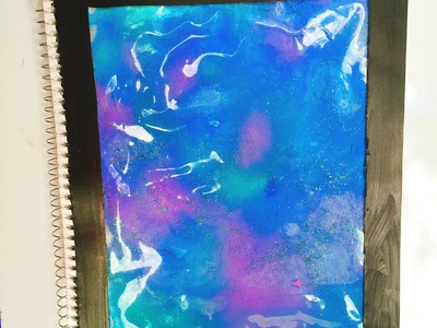 DIY decora cuaderno nebulosa Decorate nebula notebook