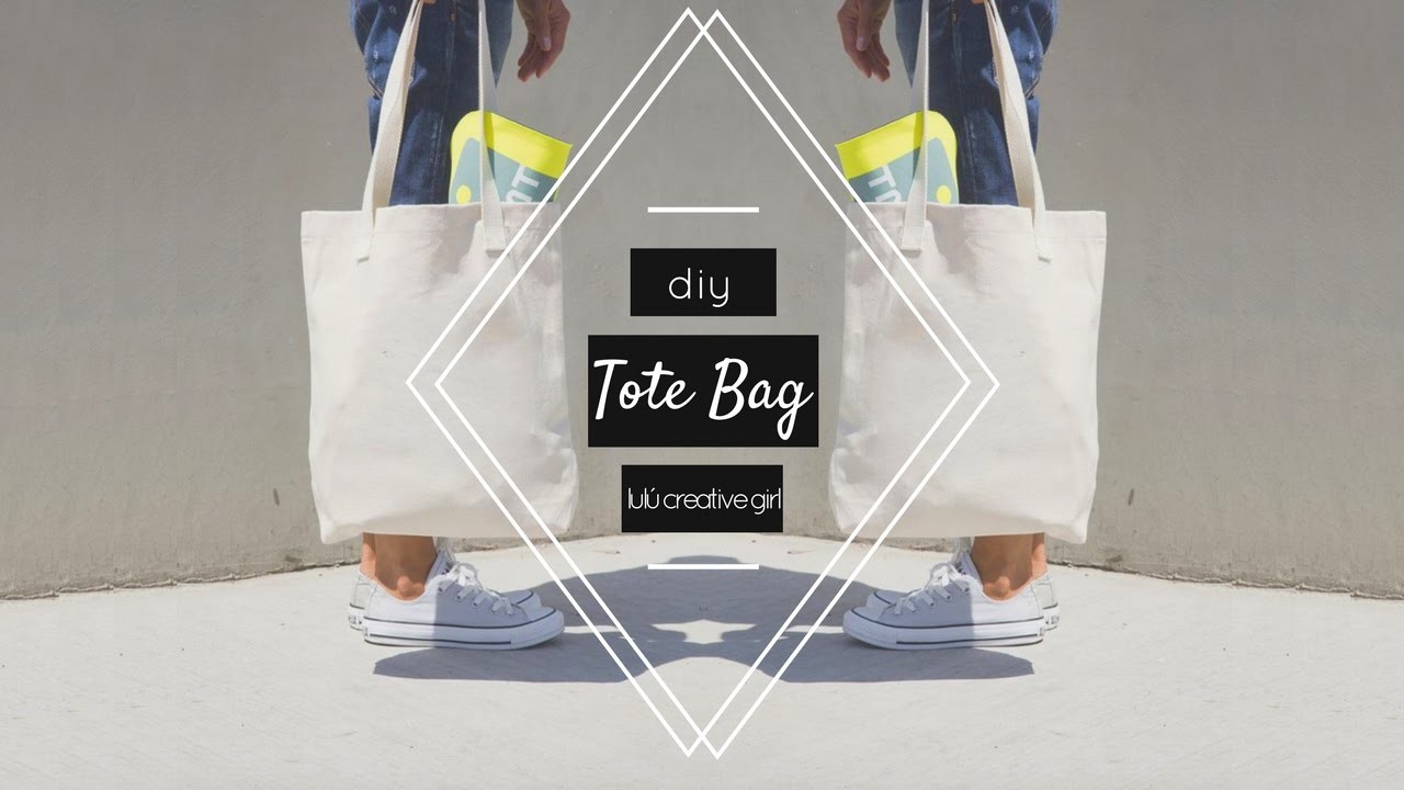 DIY ✂: Tote bag | #BackToSchool