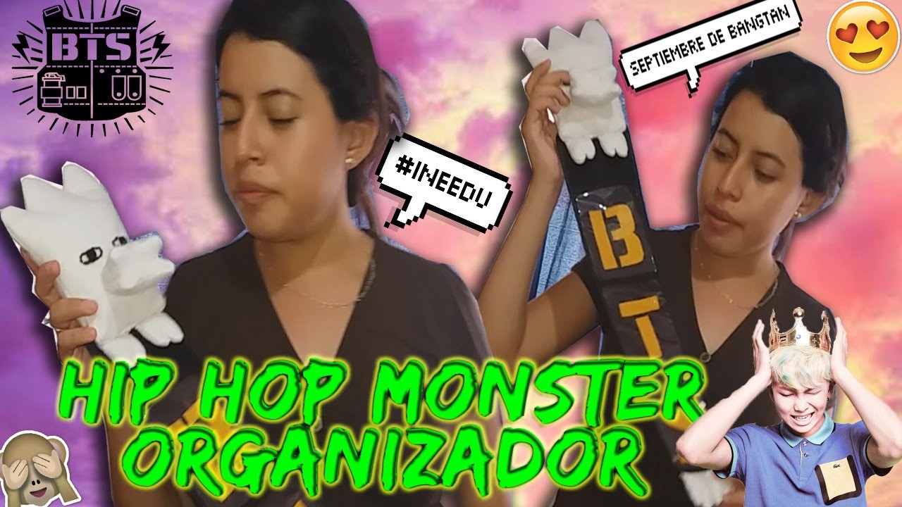 Especial de BTS: HipHop Monster Organizador DIY