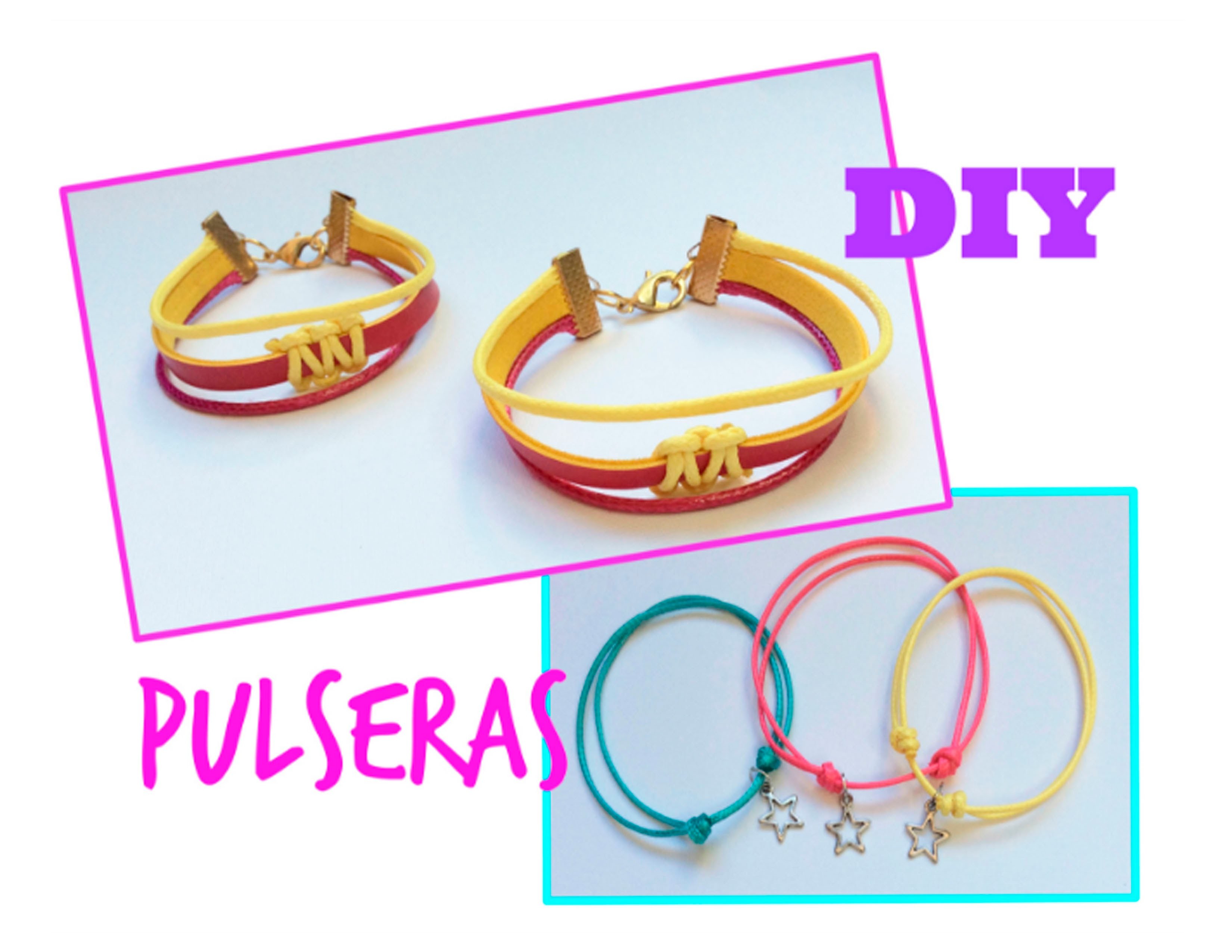 Manualidades: Pulseras Coloridas