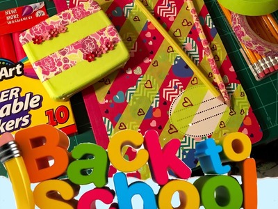 Regreso a clases DIY.Back to school DIY