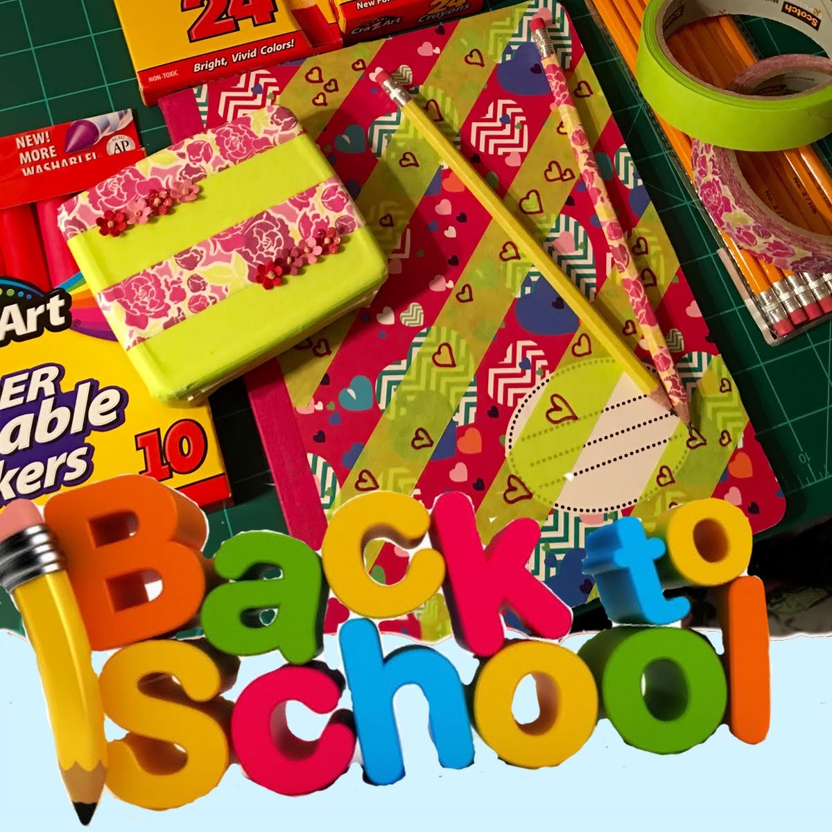 Regreso a clases DIY.Back to school DIY