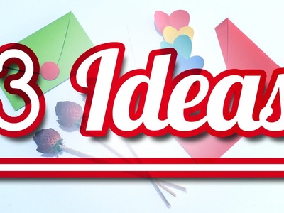 3 Ideas para Amor y Amistad - DIY | JuanTu3