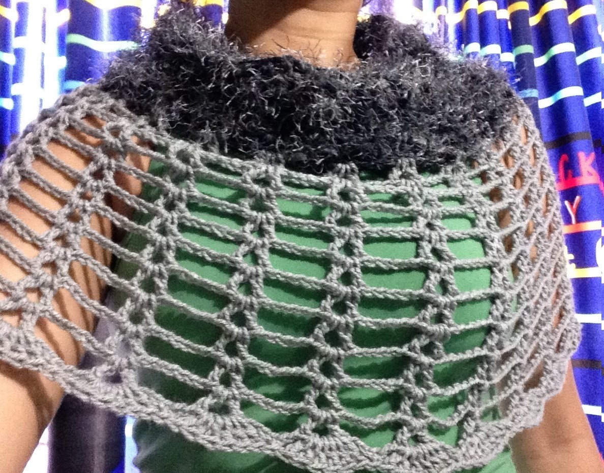CAPA ELEGANTE - CROCHET