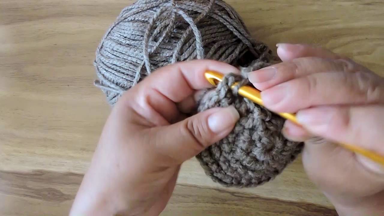 Como hacer aumentos para gorro a crochet 1.2 punto