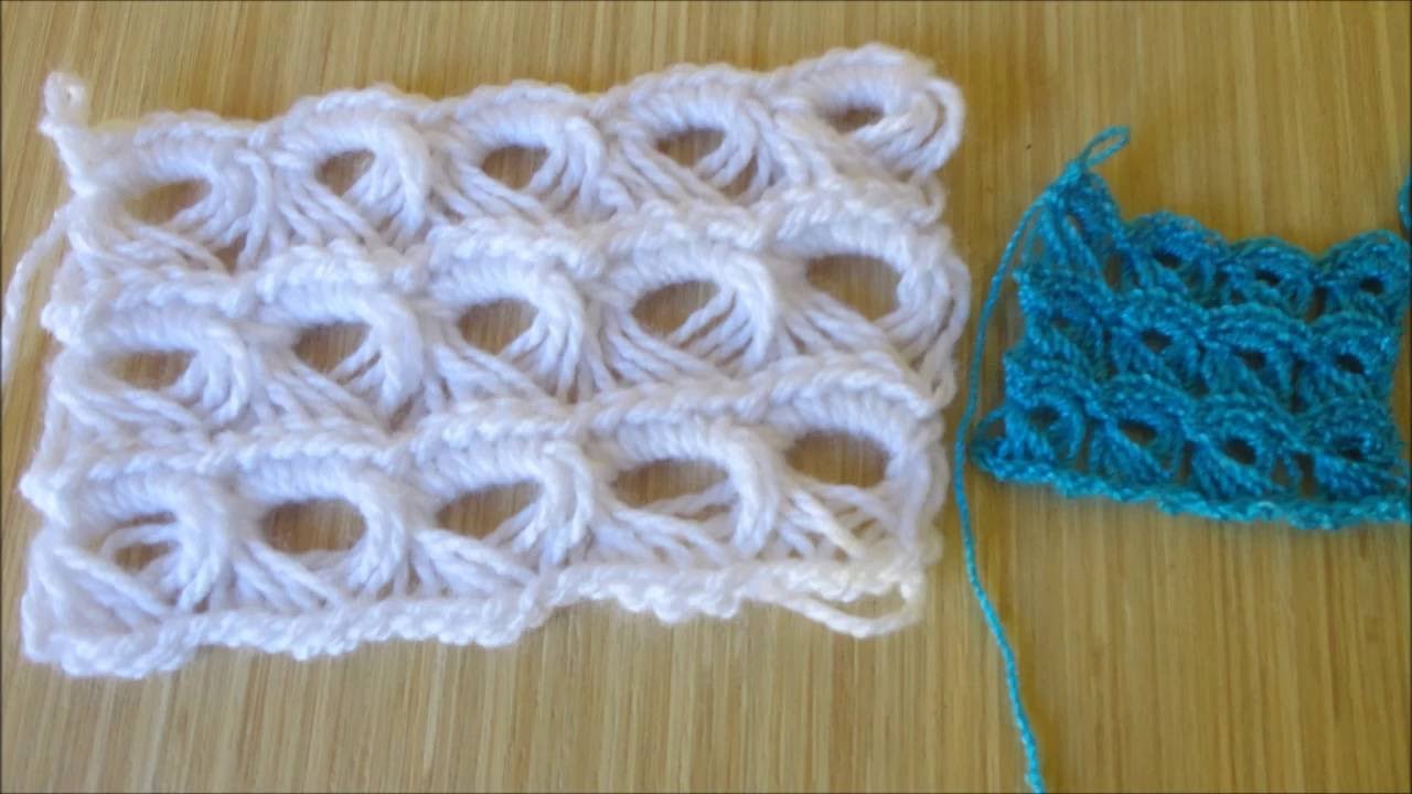 COMO TEJER PUNTO PERUANO crochet
