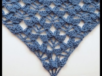 Crochet: Punto Fantasía # 24 en V