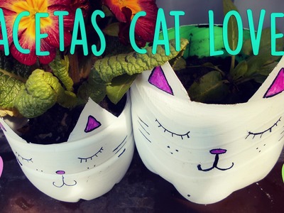 DIY - Macetas Cat lover ♥